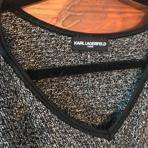 Karl Lagerfeld Oversized Chunky Knit Sweater